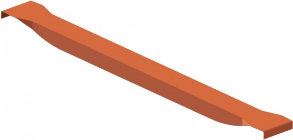 Holmtiefenauflage 38 mm, rein-orange