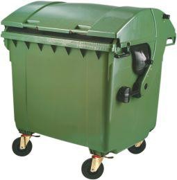 Müllcontainer 1100 l (Kunststoff, grün)