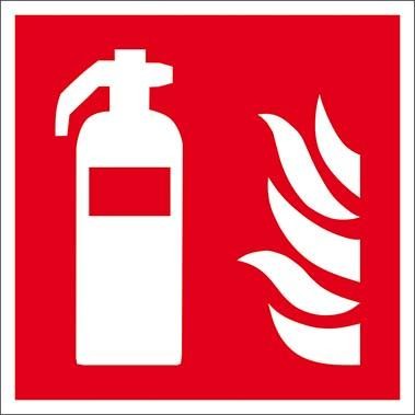 Brandschutzkennzeichnung – Feuerlöscher