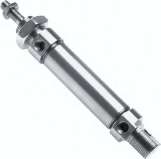 Edelstahl Kleinzylinder ISO 6432 / CETOP RP 52 P, doppeltwirkend