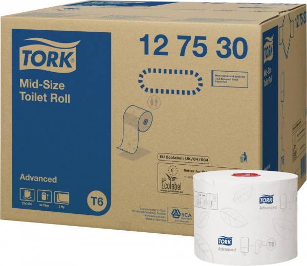 Toilettenpapier TORK® Advanced Midi T6