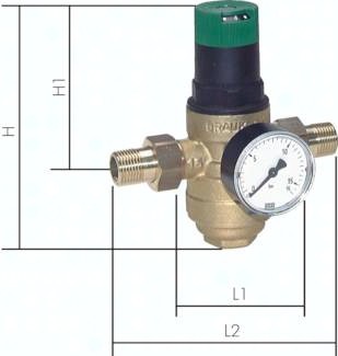 Filterdruckminderer für Trinkwasser und Stickstoff (MS-Siebtasse), PN 25
