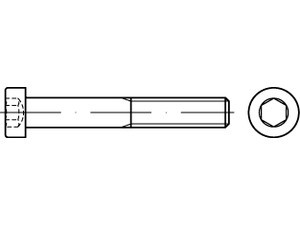 DIN 7984 Zylinderschrauben mit Innensechskant, niedriger Kopf, 10.9