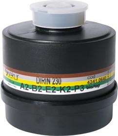 Mehrbereichs-Kombinationsfilter »DIRIN 230« A2B2E2K2–P3R D