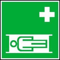 Rettungskennzeichen – Krankentrage