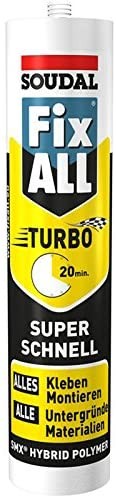 Soudal Konstruktionsklebstoff Fix ALL Turbo, weiss