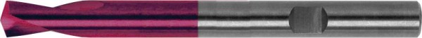 Vollhartmetall-NC-Anbohrer mit zylindrischem Schaft, 145°, Oberfläche TiAlN-beschichtet