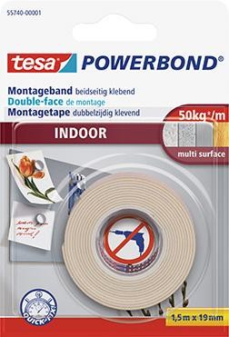 tesa® Powerbond® Indoor Nr. 55740, 1,5m