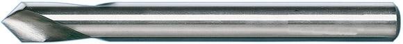 NC-Anbohrer mit zyl. Schaft, Spitzwinkel 90°, HSS Co5, DIN 1835-B, Oberfläche blank
