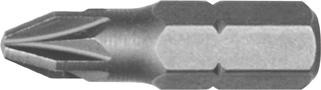 Bit für Kreuzschlitz-Schrauben PZ 1/4″, zähhart, 25 mm lang, FORUM