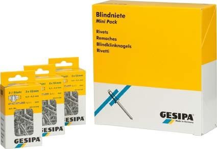 Blindniet Mini Pack Alu/Stahl Standard