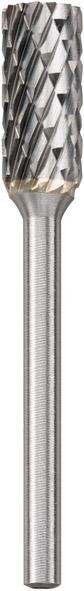 Hartmetall-Kleinfrässtift mit 3-mm-Schaft, Zylinderform ZYA, Zahnung 5