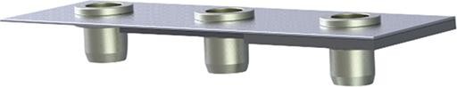 PolyGrip® Mehrbereichs-Blindnietmutter Mini Pack Stahl, Standard, Flachrundkopf