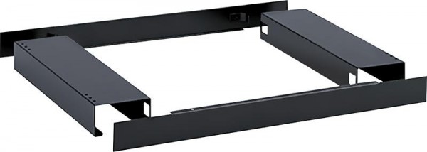 Staplersockel für Schubladenschrank 54x36E, schwarz