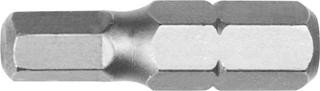 Bit zähhart, 25 mm lang, für Innen-6-kant-Schrauben 1/4&quot;, FORUM