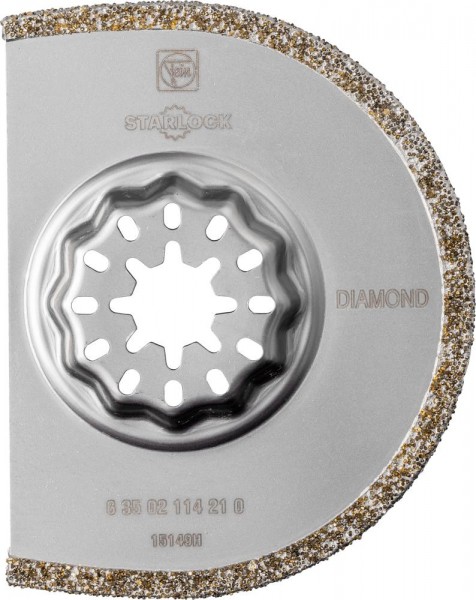 Diamant-Sägeblatt segment Starlock 75x2,2mm Fein