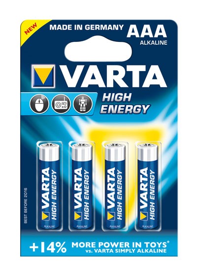 Varta High Energy Batterie