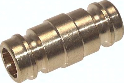 Kupplungsstecker 13 mm Zapfen Verbindungsstück ohne Ventil, PN 15
