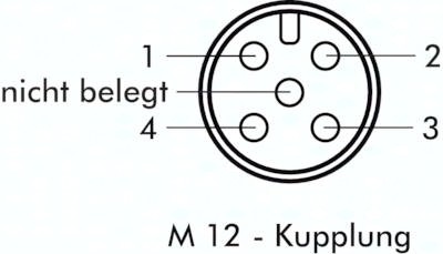 Kabelsätze mit Kupplungen M 12 x 1 (4- &amp; 5-polig)