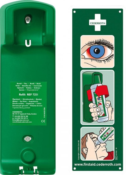 Wandhalterung für Augendusche Eye Wash